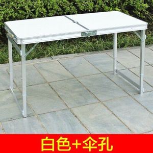 Outdoor Aluminium Opvouwbare Draagbare Kleine Tafel Thuis Dining Multifunctionele Bureau