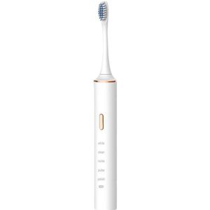 Elektrische Tandenborstel Volwassen Timer Borstel 5 Modus Usb Lader Oplaadbare Tand Borstels Vervanging Heads Set