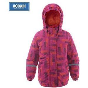 Moomin Oxford winterjas jongens Geometrische jongen uitloper blauw winter Rits jas waterdichte winterjas kids