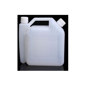 Kettingzaag 1:25 Trimmer Fles Tank Wit 2 Takt 1.5L Olie Benzine Brandstof Container