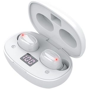 1 Pc Tws Waterdichte Draadloze Bluetooth Headset Led Digitale Display Ruisonderdrukking Touch Control In-Ear Stereo Sport Headset