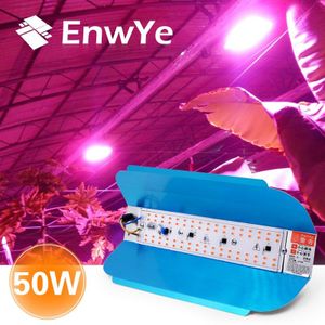 Enwye 50W Plantengroei Lamp Led Grow Light Phyto Eenvoudige Schijnwerper 220V Voor Plant Kas Hydrocultuur