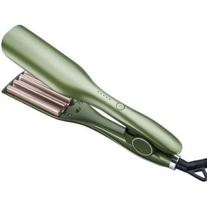 Haar Krultang Professionele Krultang Corrugation Waver Krultang Grote Golf Volumizing Haar Crimper Iron Styler Gereedschap