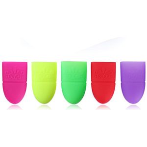 5Pcs Nail Art Tips Uv Gel Polish Remover Wrap Siliconen Elastische Losweken Cap Clip Manicure Cleaning Vernis Tool herbruikbare Vinger