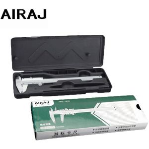 Airaj 6-12 Inch/150-300 Mm Rvs Schuifmaat Industriële Precisie Grade Meetinstrumenten Gauge heerser Handgereedschap
