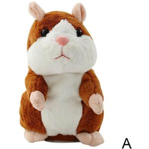 Hamster Parlante Talking Hamster Dier Speelgoed Knuffel Praten Interactieve Opnemen Knuffels Hamster Voor Kinderen Gevulde Plu U7J7