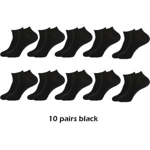 10 Paren/partij Mannen Sokjes Ademend Comfortabel Katoen Wit Grijs Zwart Solid Boot Sok Voor Man Prijs