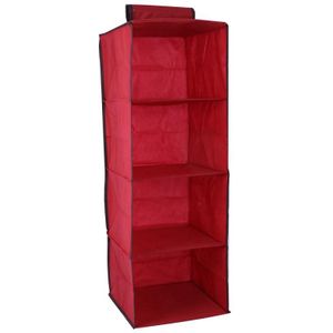 4 Tier Opknoping Kledingkast Organizer Kleding Opslag Kast Kledingkast Kast Lade Kleding Home Organisatie Accessoires Benodigdheden