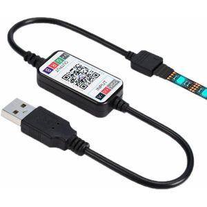 Draadloze Bluetooth Led Dimmer Afstandsbediening DC5-24V Telefoon App Verbinding Control Voor Rgb Light Strip Tijdschakelaar