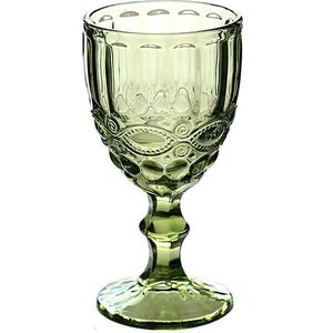 Wijn Glas Retro Vintage Relief Rode Wijn Cup Graveren Embossment Glas Huishoudelijke Sap Drinken Champagne Beker Diverse Bekers