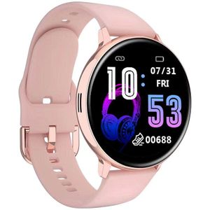 Bakeey Q16 Smart Horloge Bluetooth Call Full Touch Hartslag Bloeddrukmeter Muziek Afspelen Dual Ui Menu Smartwatch Mannen