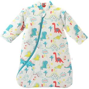 Warme Zachte Baby Slaapzak Met Afneembare Lange Mouwen Herfst Winter Katoenen Nachtkleding Baby Peuter Kids Sleepsack