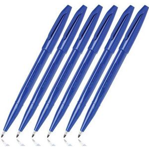 Pentel Teken Pen Fiber-Getipt Pen, Voelde Tip Micron Marker Blauw Zwart Rood Groene Inkt