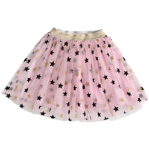 Dxton Baby Meisjes Rok Tule Tutu Meisjes Party Dance Rok Prinses Kinderen Jurken Kinderen Peuter Kleding Ster Patroon Kostuums