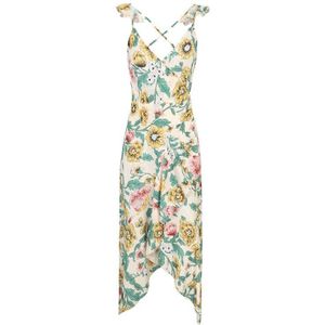 Simplee Elegante v-hals bohemian print jurk Asymmetrische wrap jurk ruche lange zomerjurk Sexy maxi vestido de festa