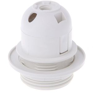 E27 Lamp Houder Edison Schroef Cap Socket Wit/Zwart Hanger Plafondlamp