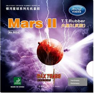 1x Yinhe Mars 2 Factory Tuned Pips-In Tafeltennis (PingPong) Rubber Met Spons