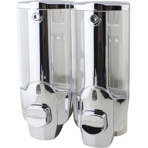 Wall Mount Hand Zeepdispenser Single-Head Handleiding Hand Vloeibare Shampoo Douchegel Dispenser Lotion Container
