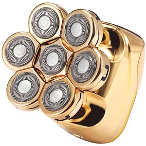6 In 1 Oplaadbare Elektrische Scheerapparaten 7 Drijvende Hoofden Blades Elektrisch Scheerapparaat Grooming Kit Elektrische Razor Hair Trimmer Voor Mannen