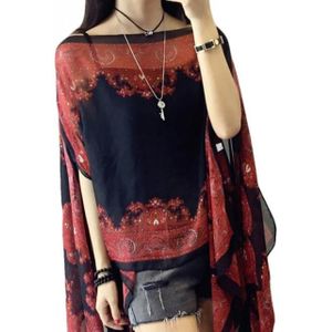 Chiffon Overhemd Zon Kleding Sjaal Vrouwen Lange Dunne Blouse Lange Mouwen Kleding Toerisme Zonnebrandcrème Overhemd