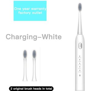 3 Kleuren Elektrische Tandenborstel Waterdichte Automatische Sonic Tanden Whitening Brush Usb Oplaadbare 5 Modellen S802 Met 2 Opzetborstels