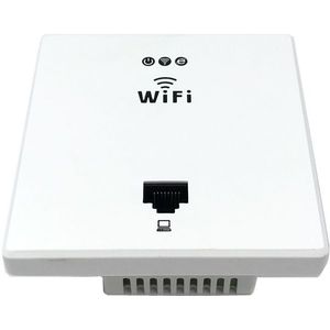 ANDDEAR White Wireless WiFi in Muur AP Hotel Kamers Wifi Cover Mini Wall-mount AP Router Access punt