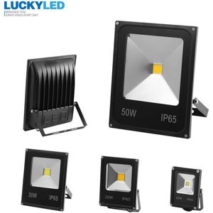 Luckyled Led Overstroming Licht 10W 20W 30W 50W Led Reflector 220V 240V Waterdichte IP65 schijnwerper Outdoor Wandlamp Led Spotlight