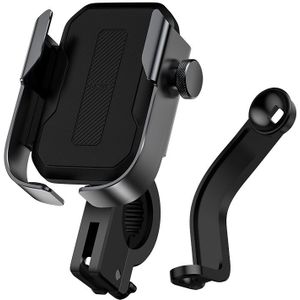 Baseus Motorcyle Telefoon Houder Fiets Mobiele Telefoon Stand Voor Iphone Samsung Xiaomi Stuur Clip Moto Fiets Telefoon Mount Bracket