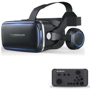 Casque Stereo Shinecon VR Doos Virtual Reality Bril 3D VR Bril Headset Helm Voor Smartphone Smart Telefoon Kartonnen Google