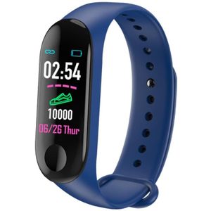 Mannelijke Smart Armband Bloeddruk Hartslagmeter Sport Running Horloge Waterdicht Stappenteller Horloge Fitness Stappenteller
