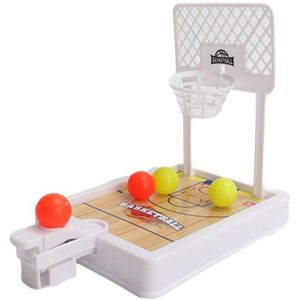 Leuke Mini Basketbal Machine Handheld Vinger Bal Verminderen Druk Speler Schieten Puzzel Kinderen Speelgoed Cadeau Voor Kinderen Fans Club