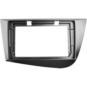 Dubbel Din Radio Fascias Voor Seat Leon Linkerhand Drive Cd Dvd Frame Stereo Panel Dash Montage Installatie Trim Kit gps Bezel