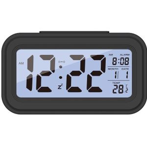 Digitale Wekker Energiebesparende Grote Display Met Achtergrondverlichting Snooze Klok Licht Sensor Nachtlampje Kantoor Tafel Klok 40% Off