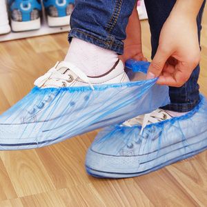 Wegwerp Plastic Anti Slip Schoen Covers Cleaning Overschoenen Beschermende S/A2Q4