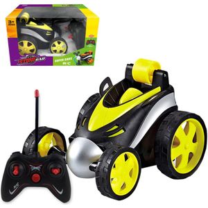 Micro Stunt Dansen Rc Auto Tuimelen Elektrische Gecontroleerde Plastic Mini Auto Grappig Rolling Roterende Wiel Voertuig Speelgoed Rc Kid