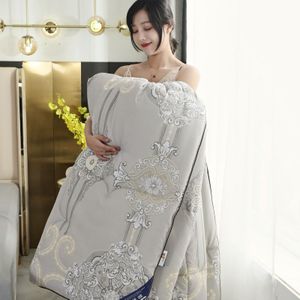 10 Stijl Thuis Moerbei Zijde Quilts Queen Dekbed Insert Gewatteerde Bed Dekbed Lichtgewicht Sprei Voor Alle Seizoen Zachte Deken