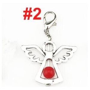 14Pcs Charms Handgemaakte Kleurrijke Acryl Kralen Charm Guardian Angel Wings Diy Hanger Voor Sieraden 22526