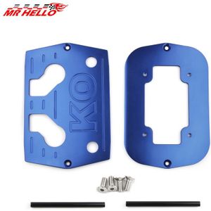 Gepolijst Aluminium Billet Gemalen Houd Optima Rood Geel Batterij Beugel Lade