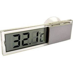 Mini Thermometer Celsius Fahrenheit Lcd Digitale Temperaturen Meter Zuignap Voor Indoor Outdoor Auto Gezondheidszorg