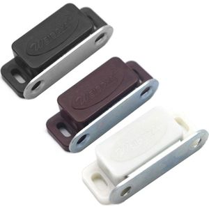10 Stuks Mini Plastic Kast Magnetische Vangst Lock Klink Deur Sluiter Stopper Demper Voor Thuis Keuken Meubels Hardware