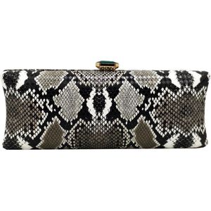 Slangenhuid Pu Leer Vrouwen Clutch Bag Kunstleer Vrouwen Bruiloft Bruiloft Diner Avond Handtas Purse Koppelingen Tassen