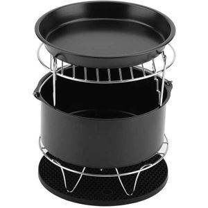 5 Stk/set Lucht Friteuse Accessoires Fit Bakken Mand Pizza Plaat Grill Pot Keuken Koken Tool Voor Party