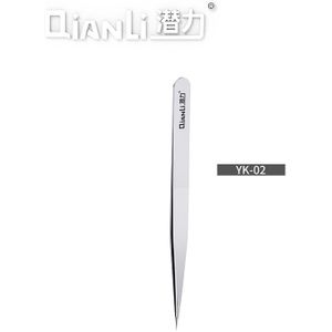 Qianli Precisie Niet-magnetische Roestvrijstalen Pincet Voor Mobiele Telefoon Vingerafdruk Vliegende Lijn Elektronica Reparatie Tools