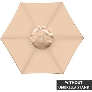 Parasol Paraplu Tuin Zonnescherm Paraplu Cover Paraplu Luifel Cover Stofdicht Fade-Proof Beschermende 210D Oxford Doek 2M