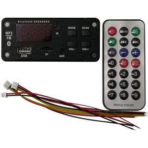Professionele Auto MP3 Decoder Board Bluetooth Speaker Fm Radio Digitale Display Module Muziekspeler Elektronische Voertuig Bt 5.0
