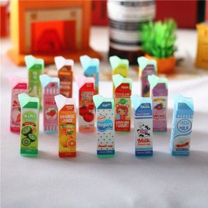 5Pcs Kawaii Simulatie Fruit Melk Doos 1/12 Miniatuur Poppenhuis Accessoires Kids Pretend Keuken Spelen Speelgoed