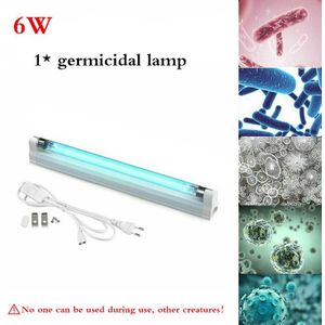 6W 8W Kiemdodende Sterilisator 110V 220V Ultraviolet Quartz Lineaire Licht Ozon Generator Desinfectie Deodor Bar Buis uv Led Lamp