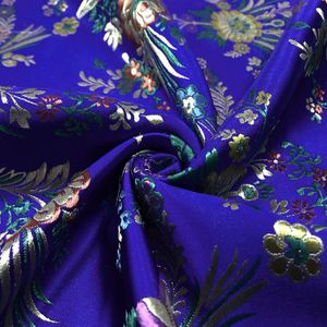 0.75*1M Maat Vintage Stof Chinese Stijl Qipao Jacquard Stof Voor Naaien Kimono Cheongsam Brokaat Satijn stof