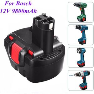 Voor Bosch 12V 9800 Mah Psr 1200 Oplaadbare Batterij Gsr 12V 9.8AH Ahs Gsb Gsr 12V E-2 BAT043 BAT045 BAT046 BAT049 BAT120 BAT139