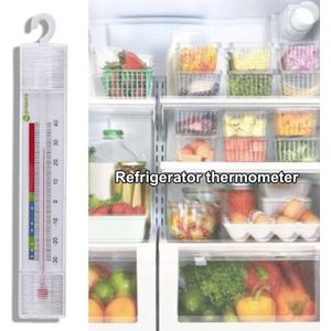 1 Pc Koelkast Vriezer Thermometer Indoor Huishoudelijke Koelkast Dial Thermometer Met Haak Keuken Koelkast Thermometer